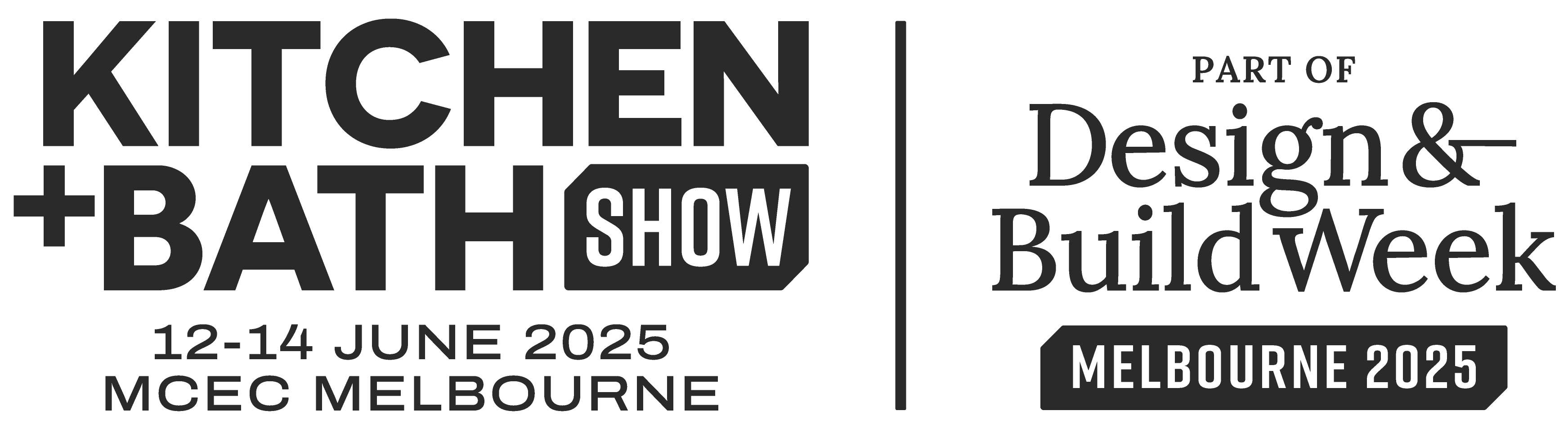 kitchen+bath show 12-14 June 2025 mcec melbourne